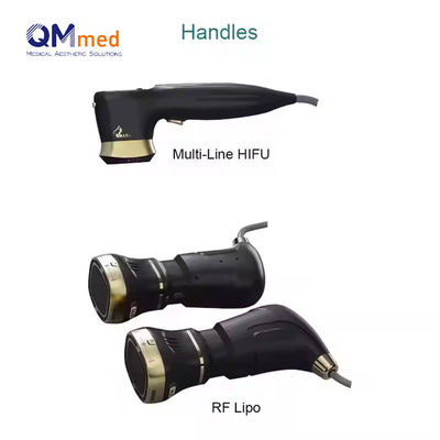 QM Multi Functional Portable 22D Machine Skin Tightening Machine 2 In 1 Liposonic Machine 2 Handles 11D 12D 13D 18D 22D HIFU