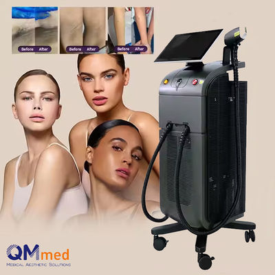 CE Approve professional QM Ice Titanium 755nm 808nm 1064nm 2024 Professional 3 Wavelength Permanent Hair Removal Laser Diode
