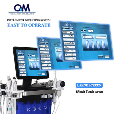 Top Quality Skin Peeling Water Oxygen Facials Deep Cleansing 14 In 1 Deep Cleansing Anti Wrinkle Whitening Hydro Micro Dermabrasion Facial Machine