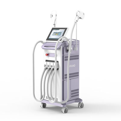 4 in 1 808nm Diode laser+IPL SHR E-light+Nd yag laser+RF all-around Laser system