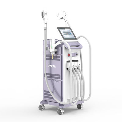 4 in 1 808nm Diode laser+IPL SHR E-light+Nd yag laser+RF all-around Laser system