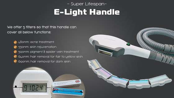 4 in 1 808nm Diode laser+IPL SHR E-light+Nd yag laser+RF all-around Laser system